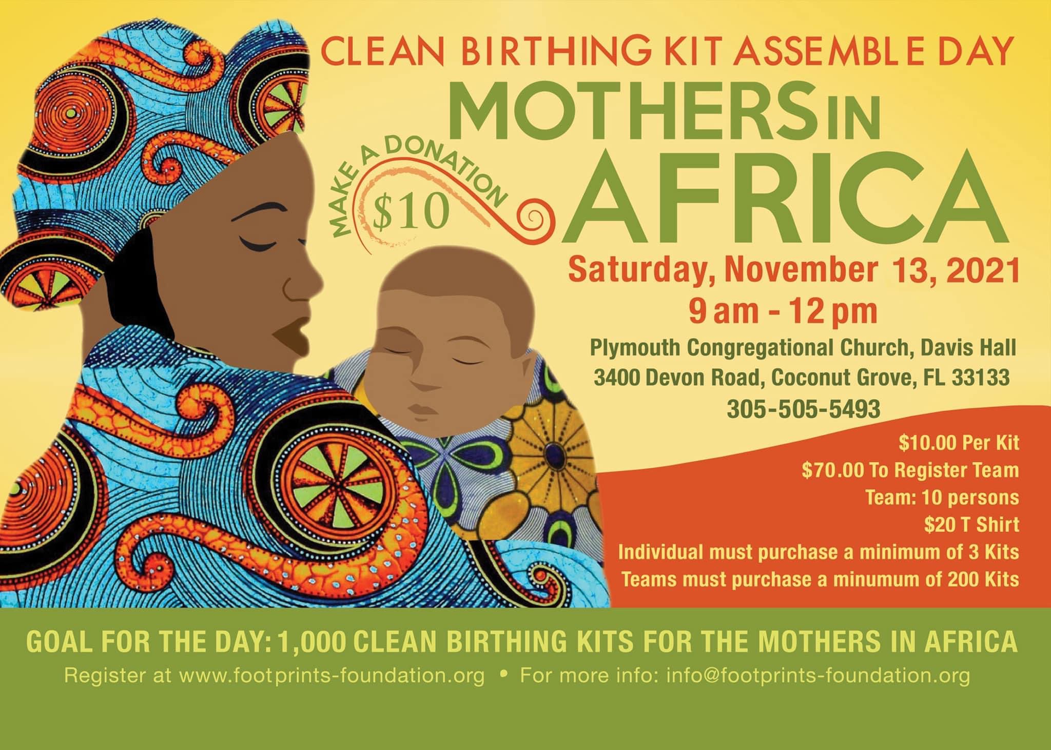 2021 Birthing Kit Assembly  Plymouth Congregational
